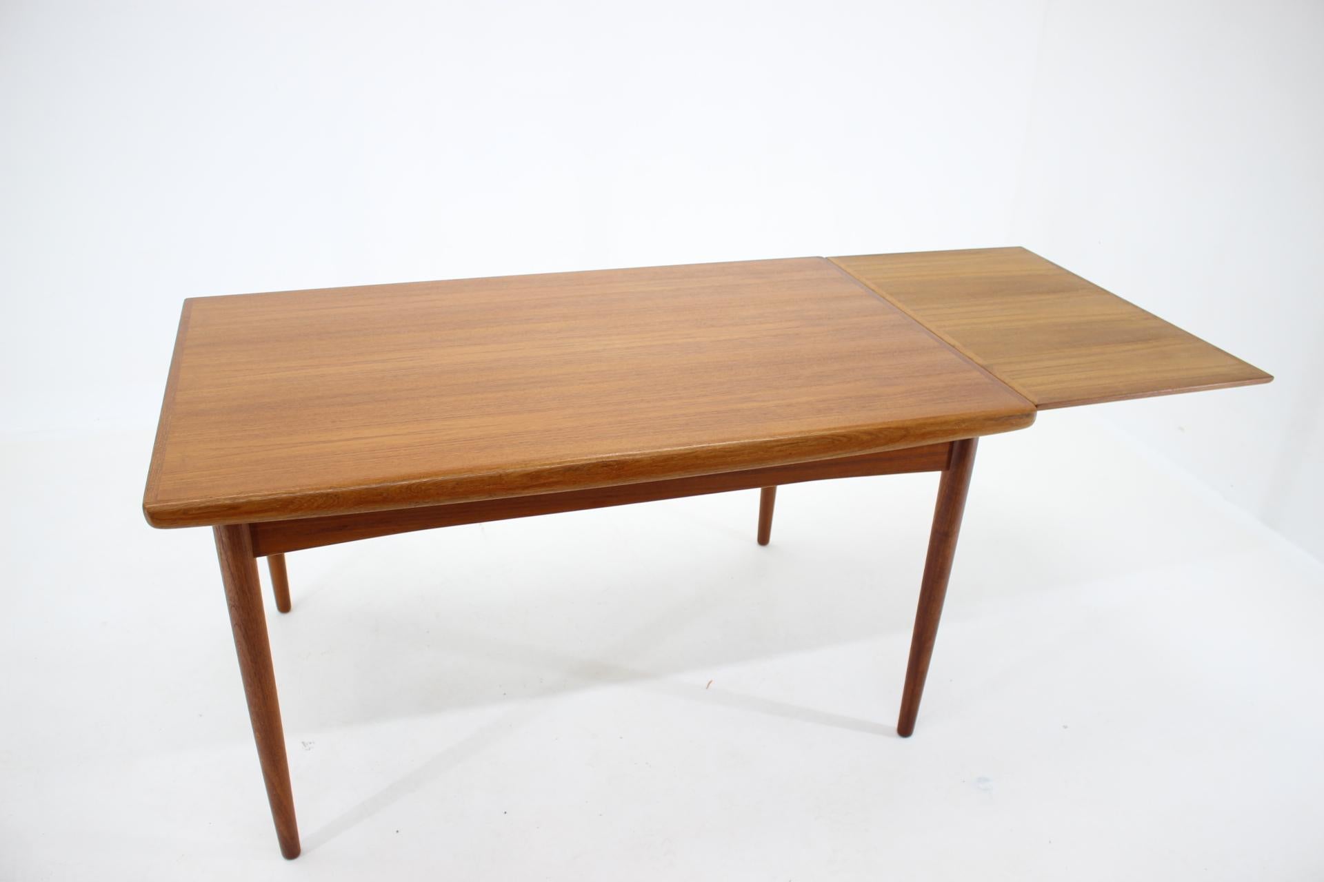 1960s Teak Extendable Dining Table by Skovby Mobelfabric, Denmark 3