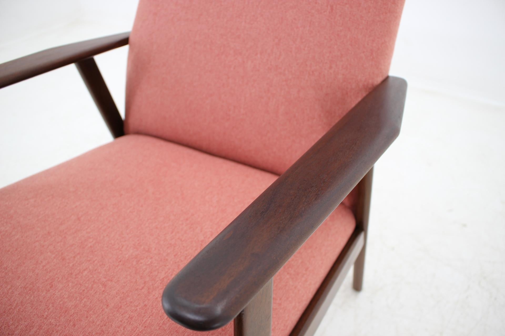 1960s Teak High Back Chair, Denmark 1