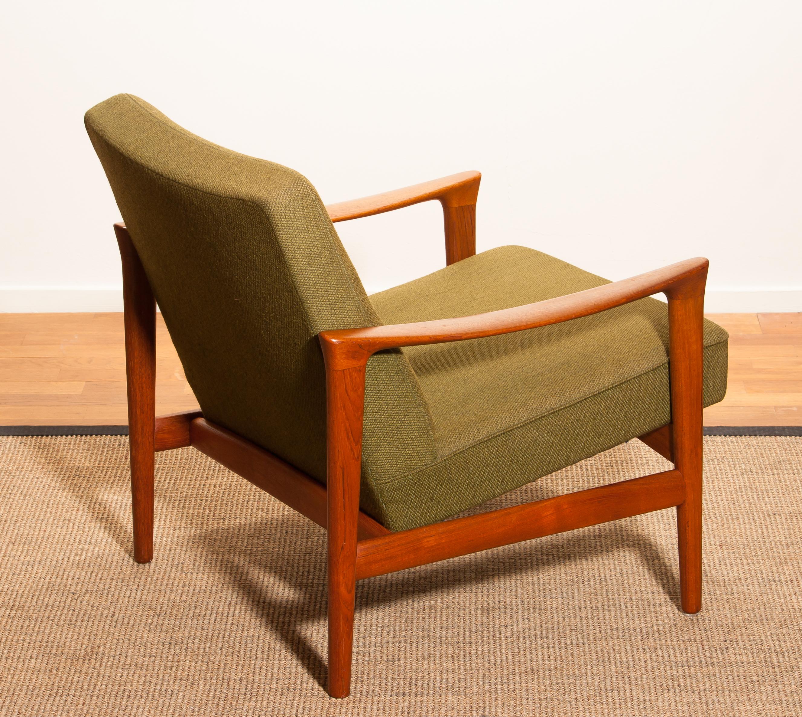 1960s, Teak Lounge Chair by Erik Wørts for Bröderna Andersson 2