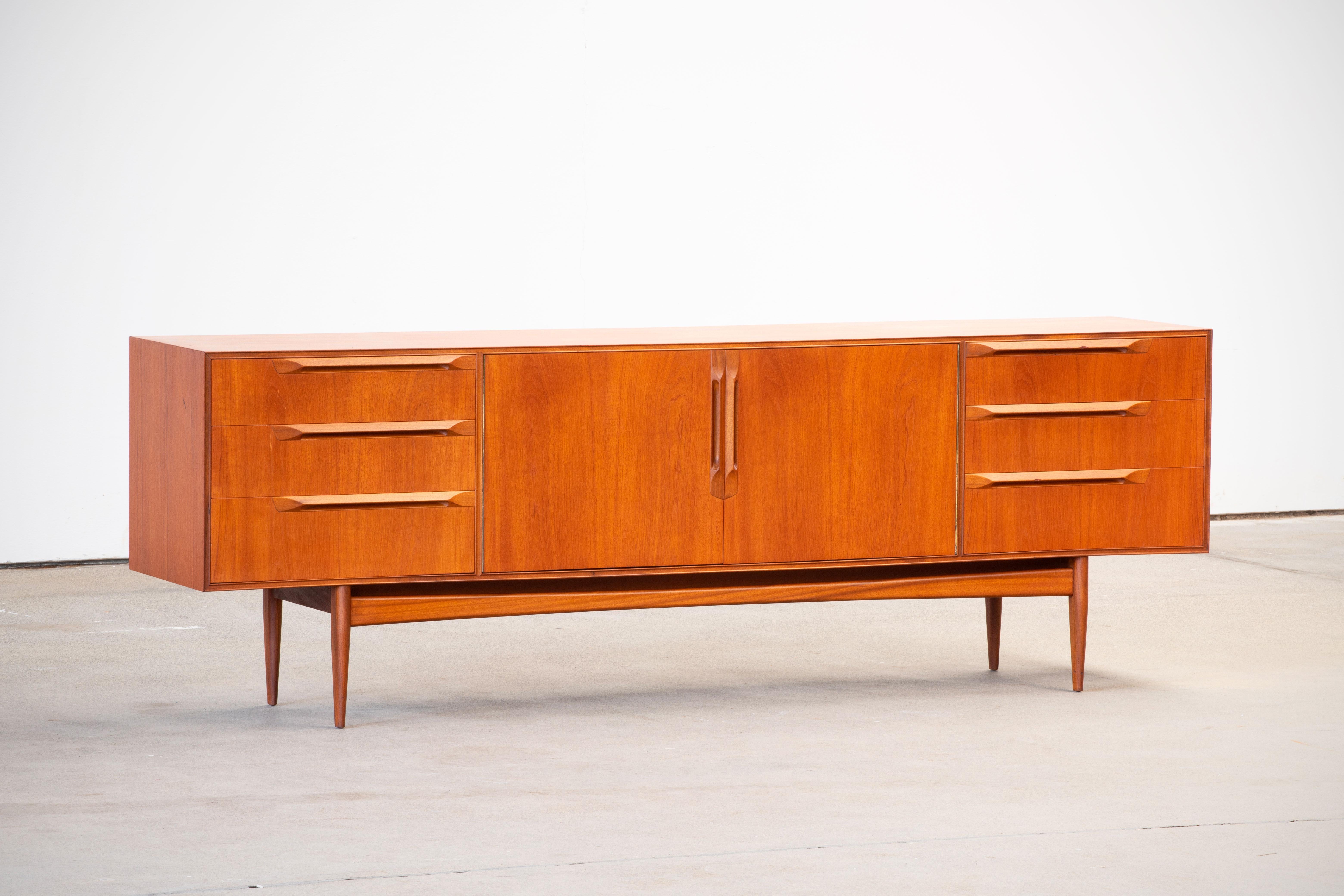 British 1960s Teak McIntosh Sideboard