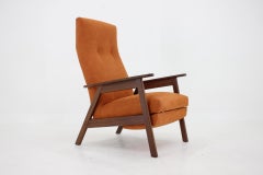 1960s Teak Reclining Armchair, Denmark