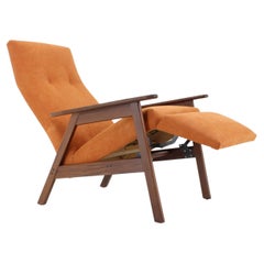 1960s Teak Reclining Armchair, Denmark