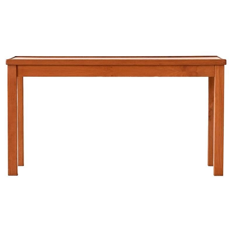 1960s teak rectangular coffee table