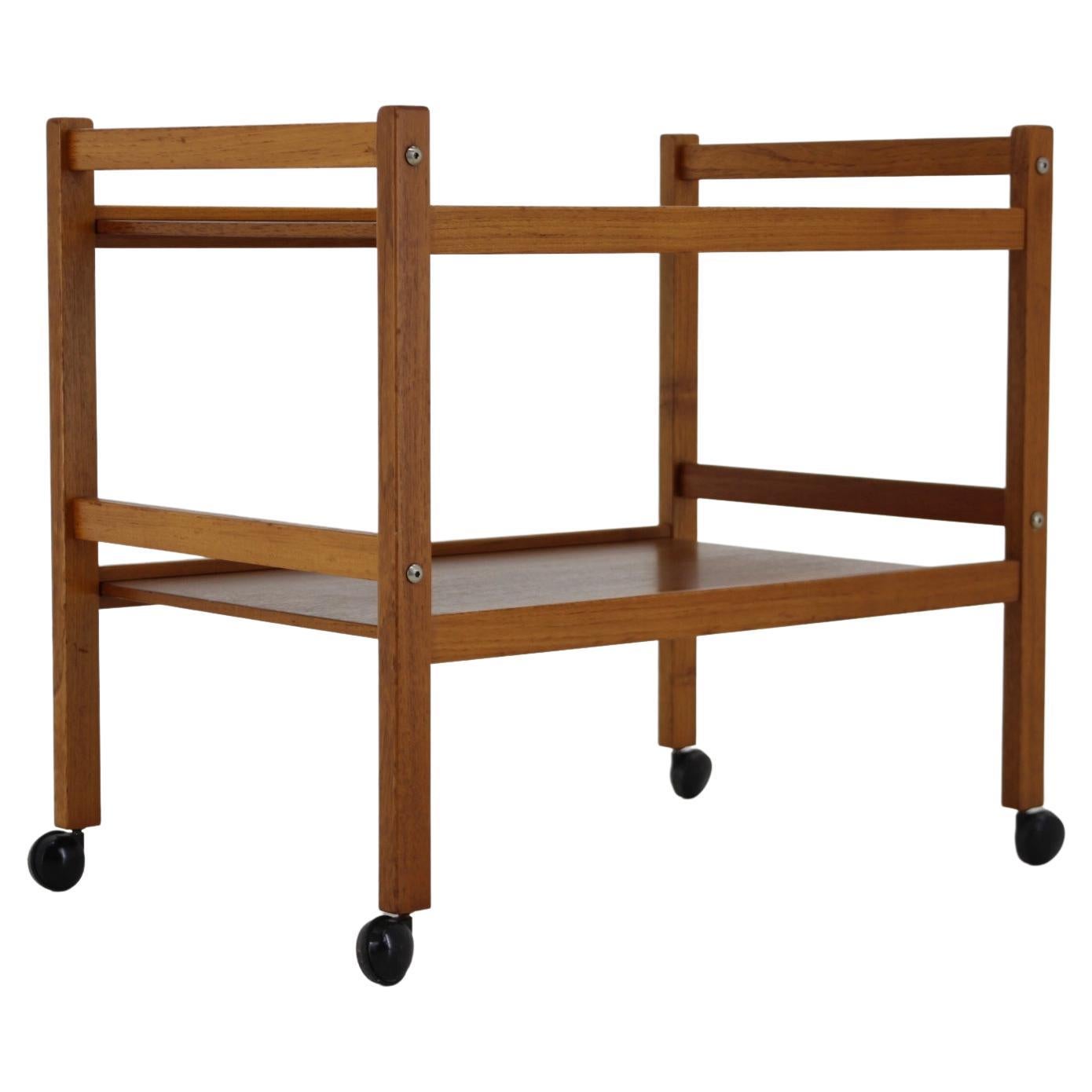 Vassoio da portata/carrello in teak del 1960, Danimarca