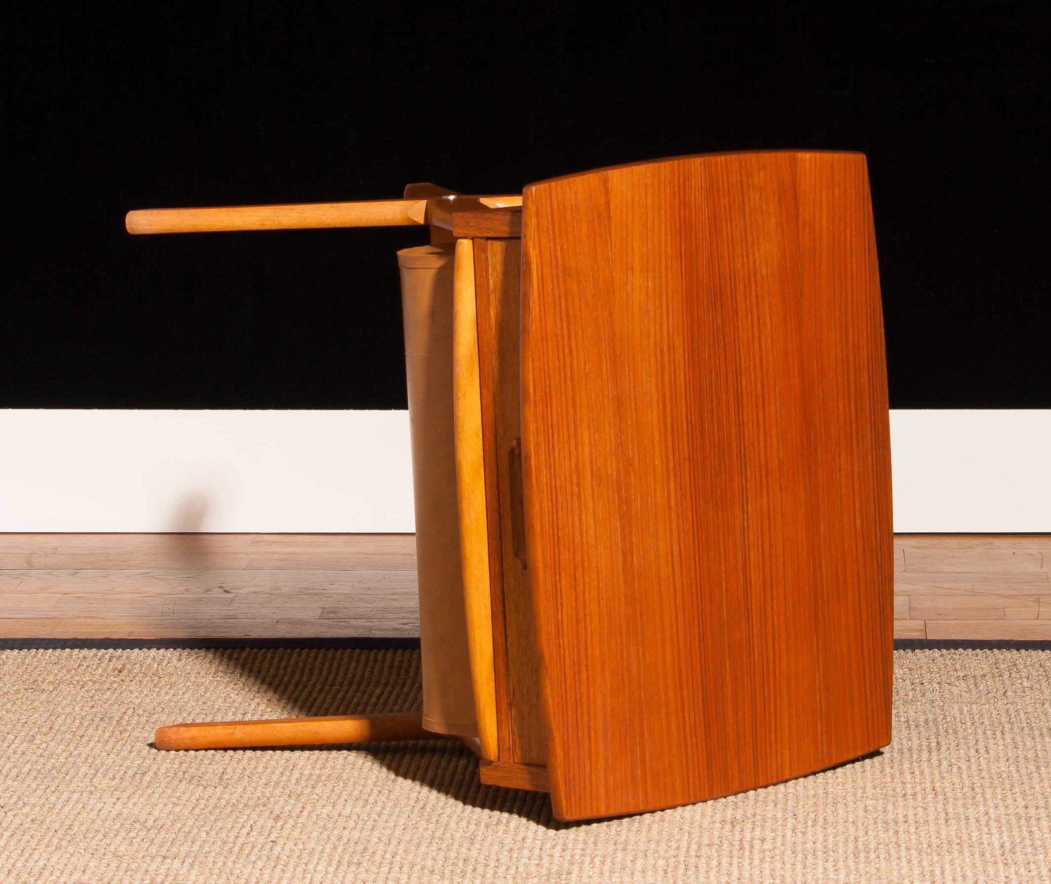 1960s, Teak Sewing, Side Table from Sweden 2
