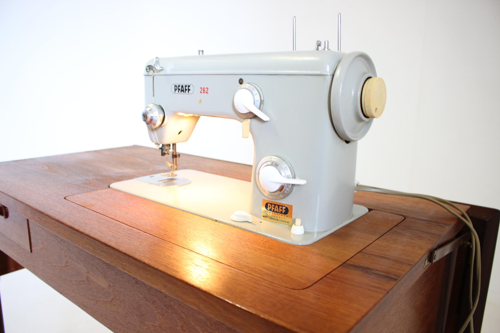1960 sewing machine table