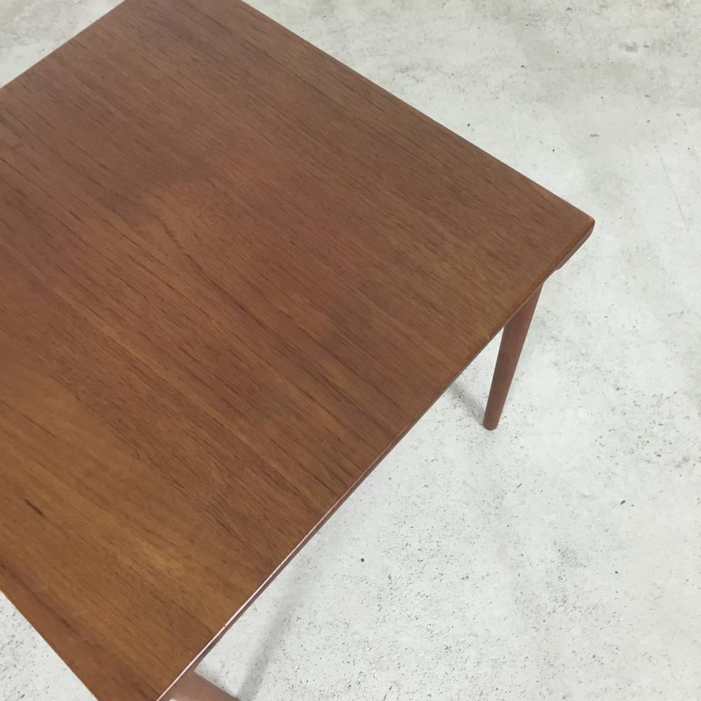 Danish 1960s Teak Side Table by Peter Hvidt & Orla Molgaard for France & Son Daverkosen