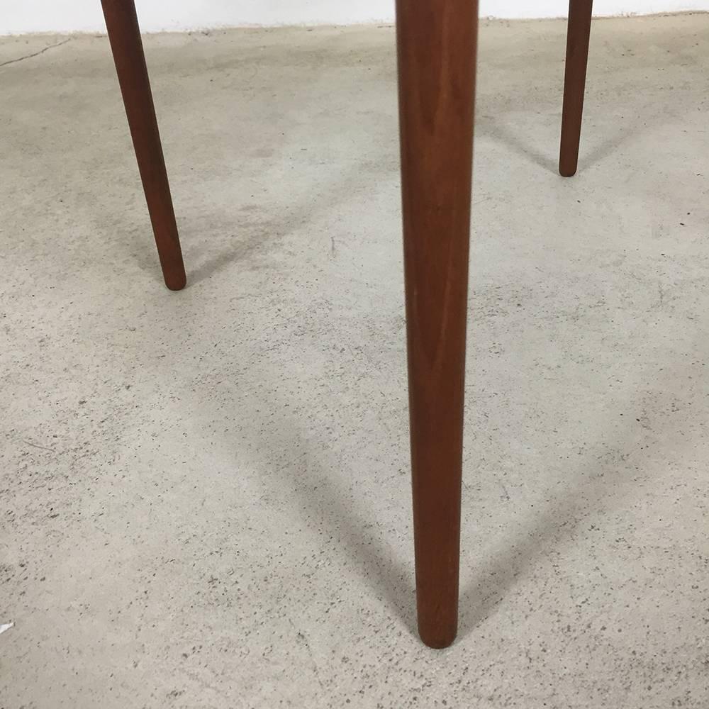 Wood 1960s Teak Side Table by Peter Hvidt & Orla Molgaard for France & Son Daverkosen For Sale