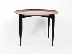 Table d'appoint en teck de Svend Age Willumsen et Hans Engholm pour Fritz Hansen, années 1960