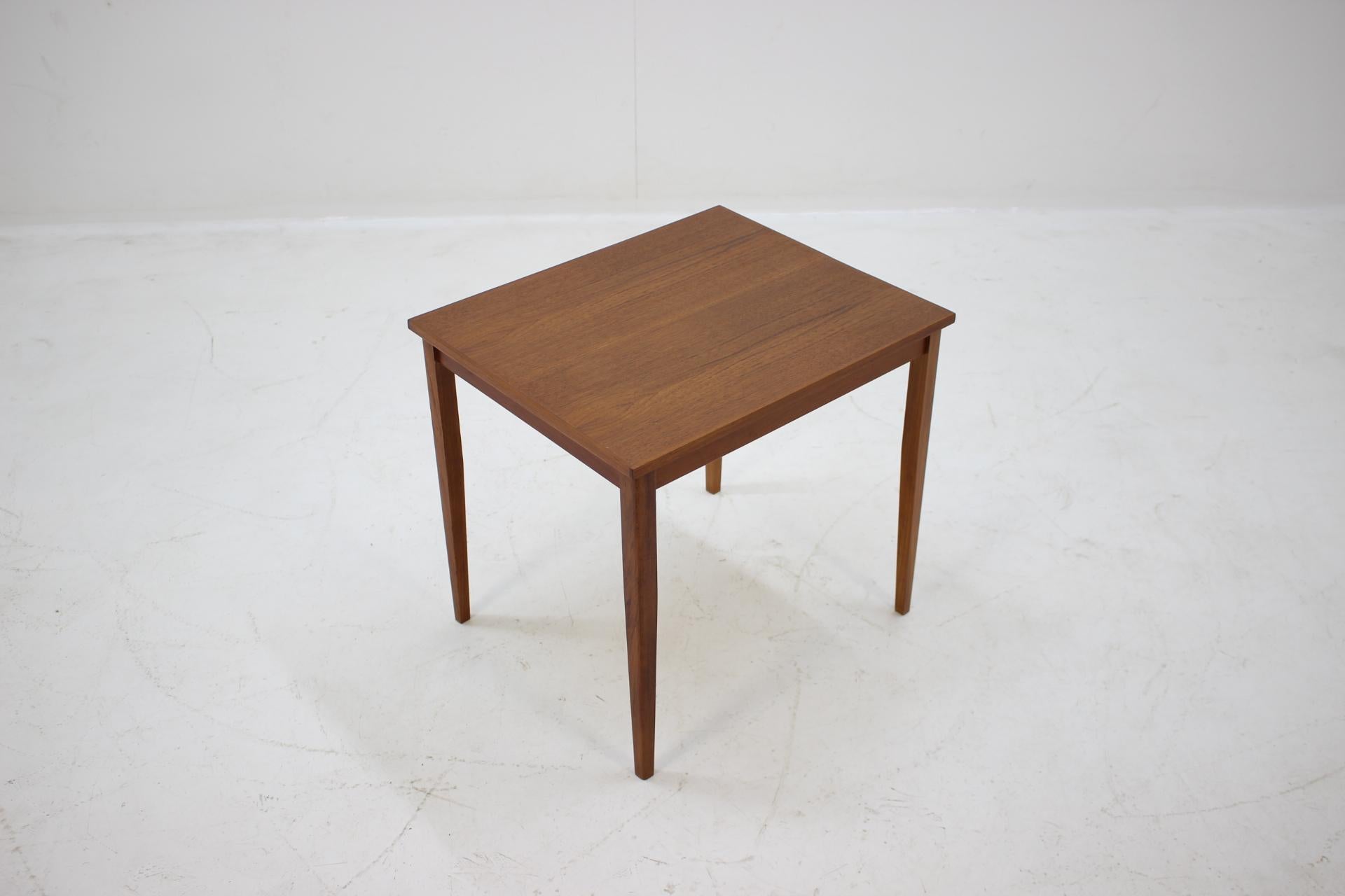 1960s Teak Side Table, Denmark In Good Condition In Praha, CZ