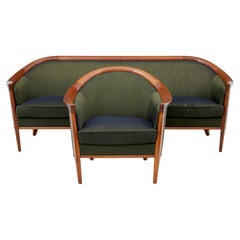 Canapé et fauteuil en teck des années 1960 par Andersson