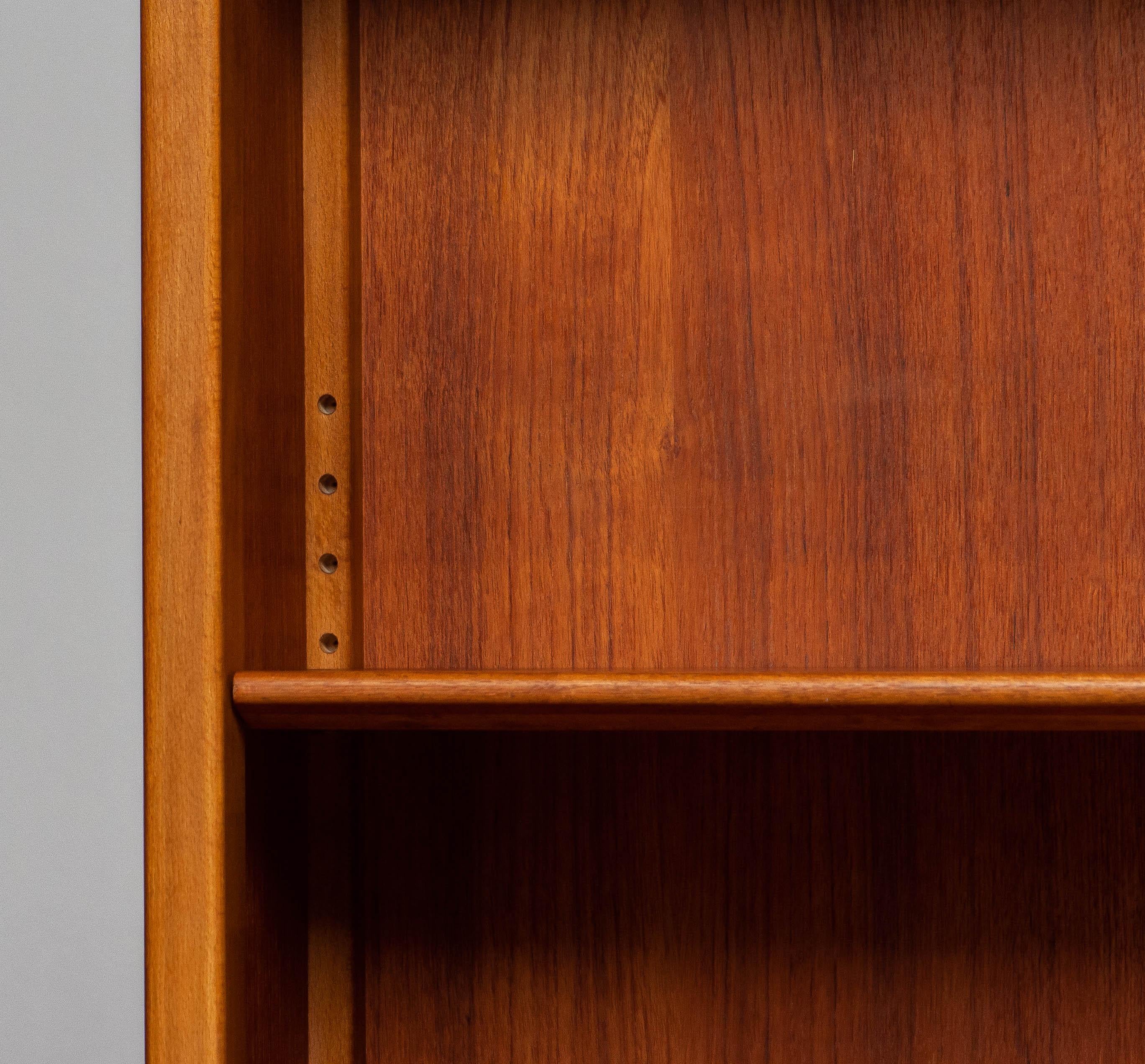 Swedish 1960s Teak Table Model Bookcase By Carl Axel Acking for Bodafors, Sweden For Sale