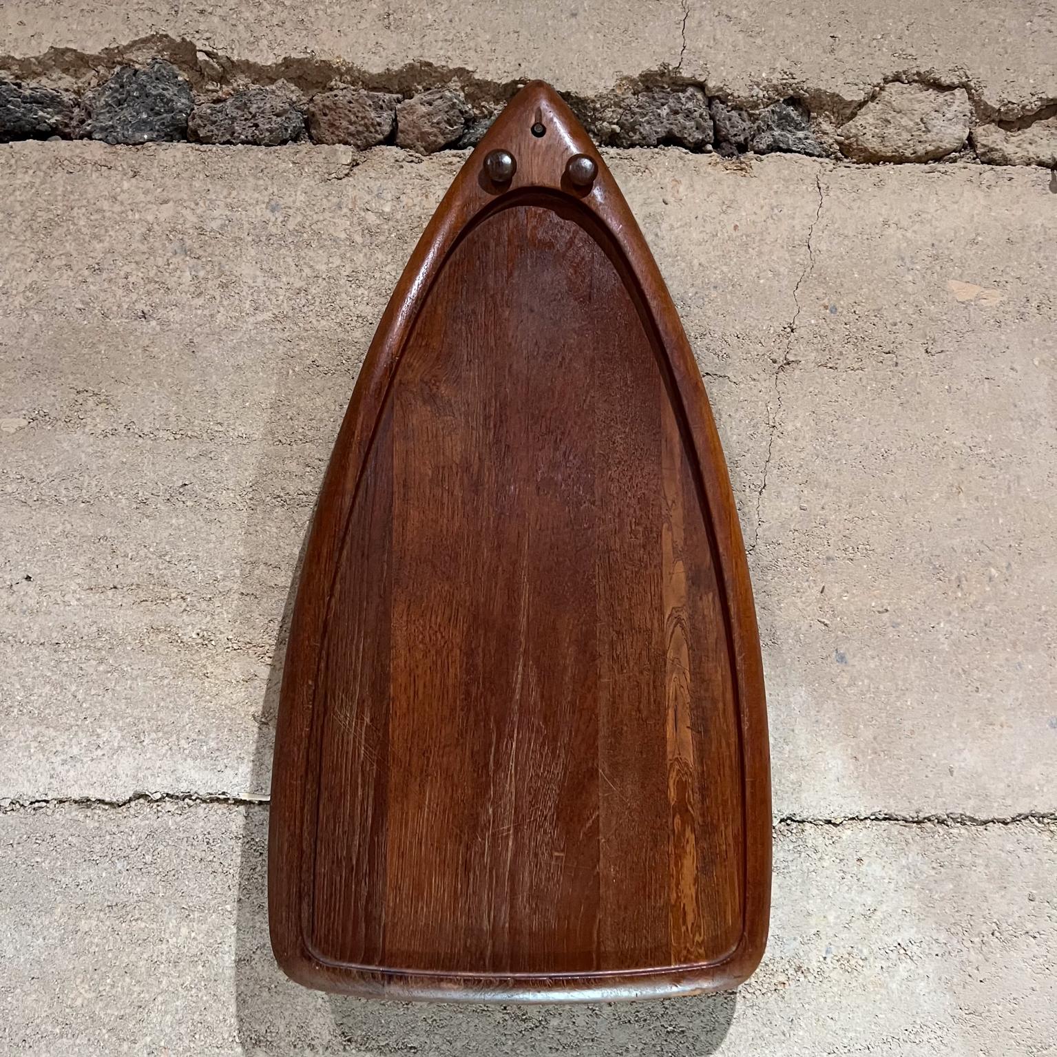 1960s Teak Tray Cutting Board Digsmed Denmark For Sale 3