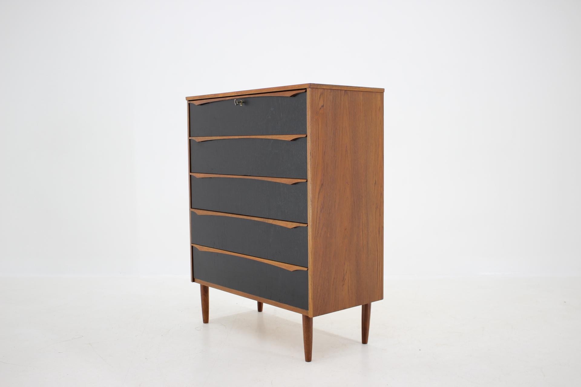 1960s Teak Up Cycled Chest of Drawers, Denmark 1
