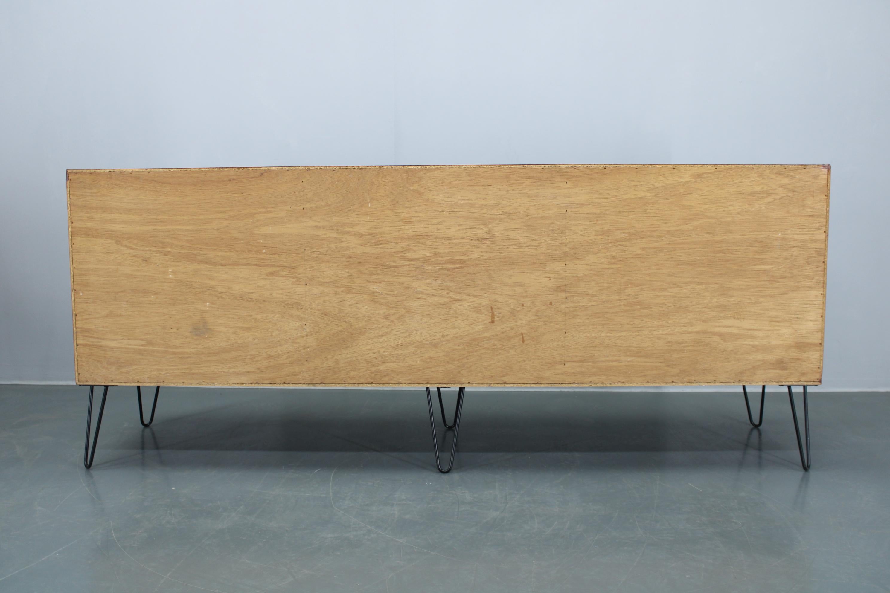 Credenza in teak riciclata del 1960 in vendita 9
