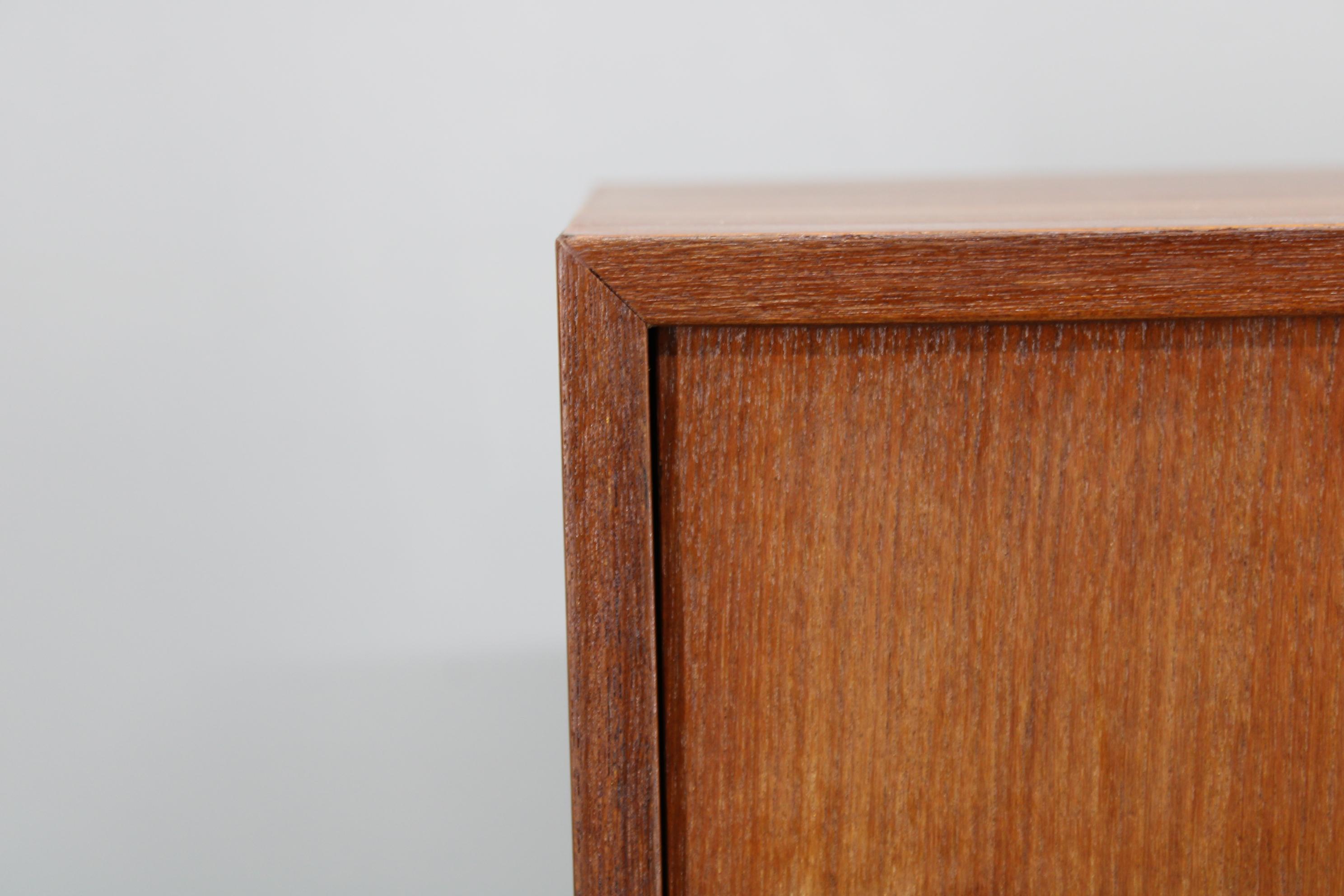 Ferro Credenza in teak riciclata del 1960 in vendita