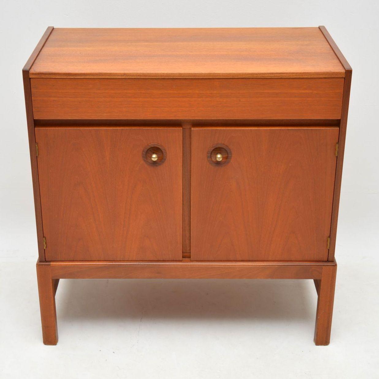 Mid-Century Modern 1960s Teak Vintage Cabinet by McIntosh