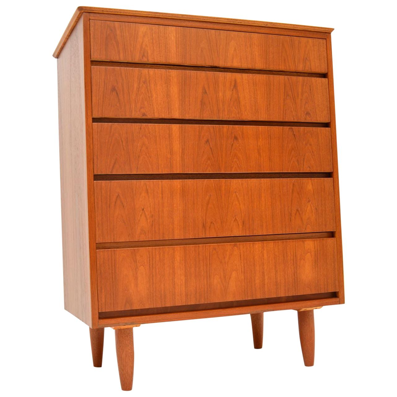 1960s Teak Vintage Chest of Drawers