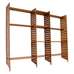 1960s Teak Retro Ladderax Shelving Bookcase