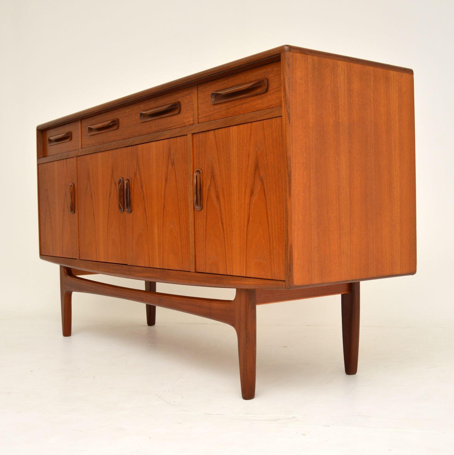 Mid-Century Modern 1960s Teak Vintage Sideboard by G-Plan