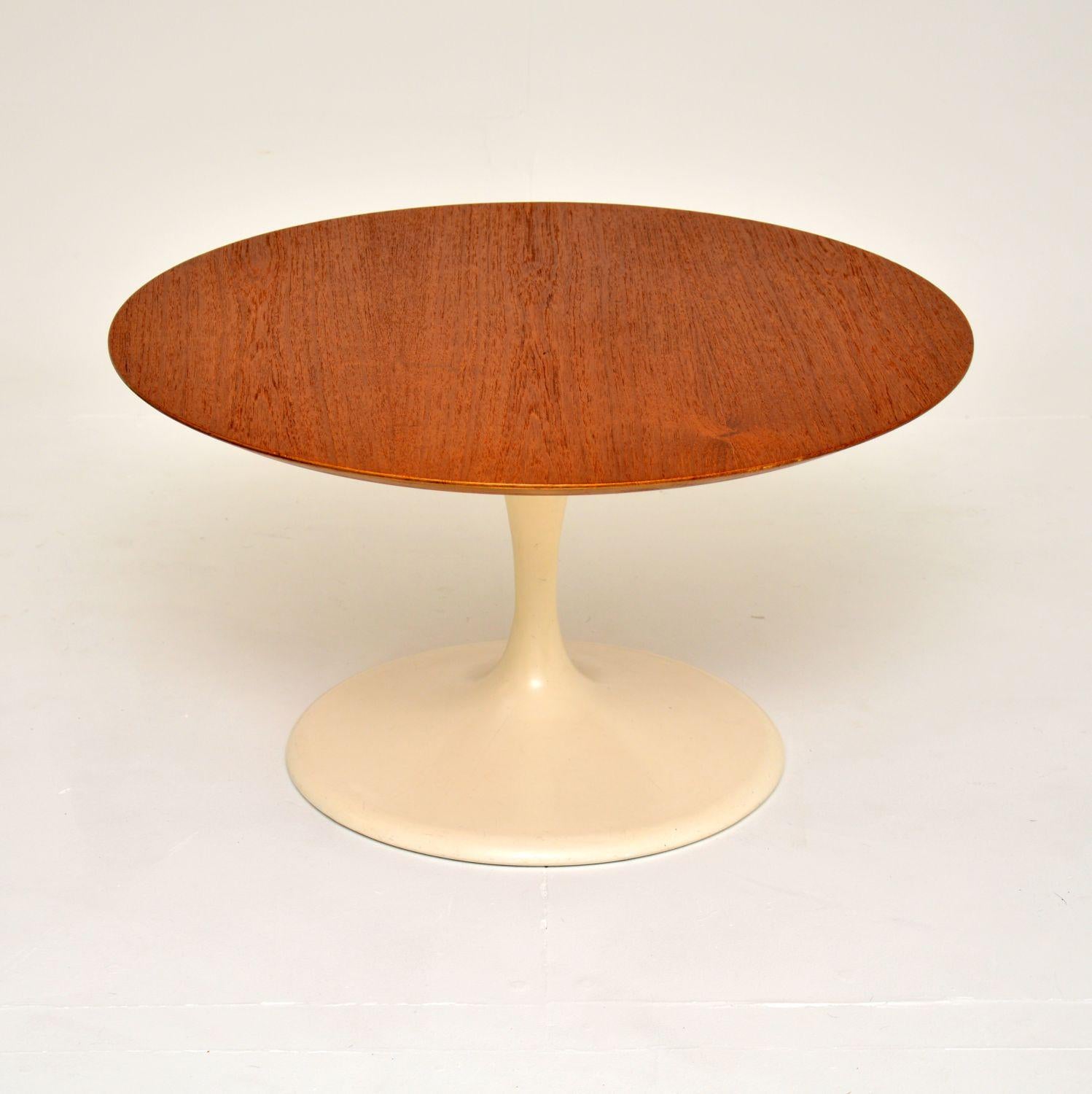 Mid-Century Modern 1960's Teak Vintage Tulip Coffee Table