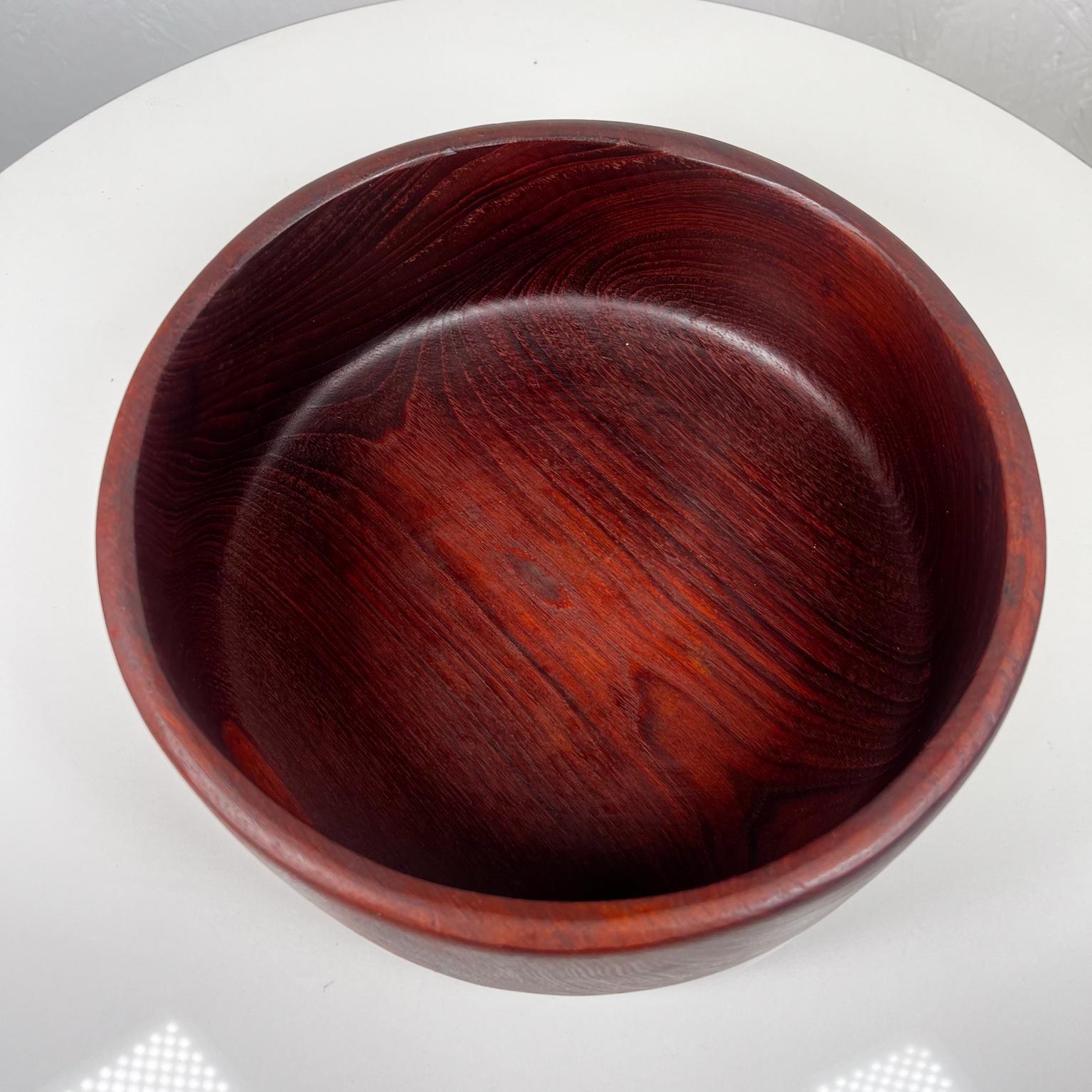 1960s Danish Modern Teak Schale Stil Dansk Dänemark (Holz) im Angebot