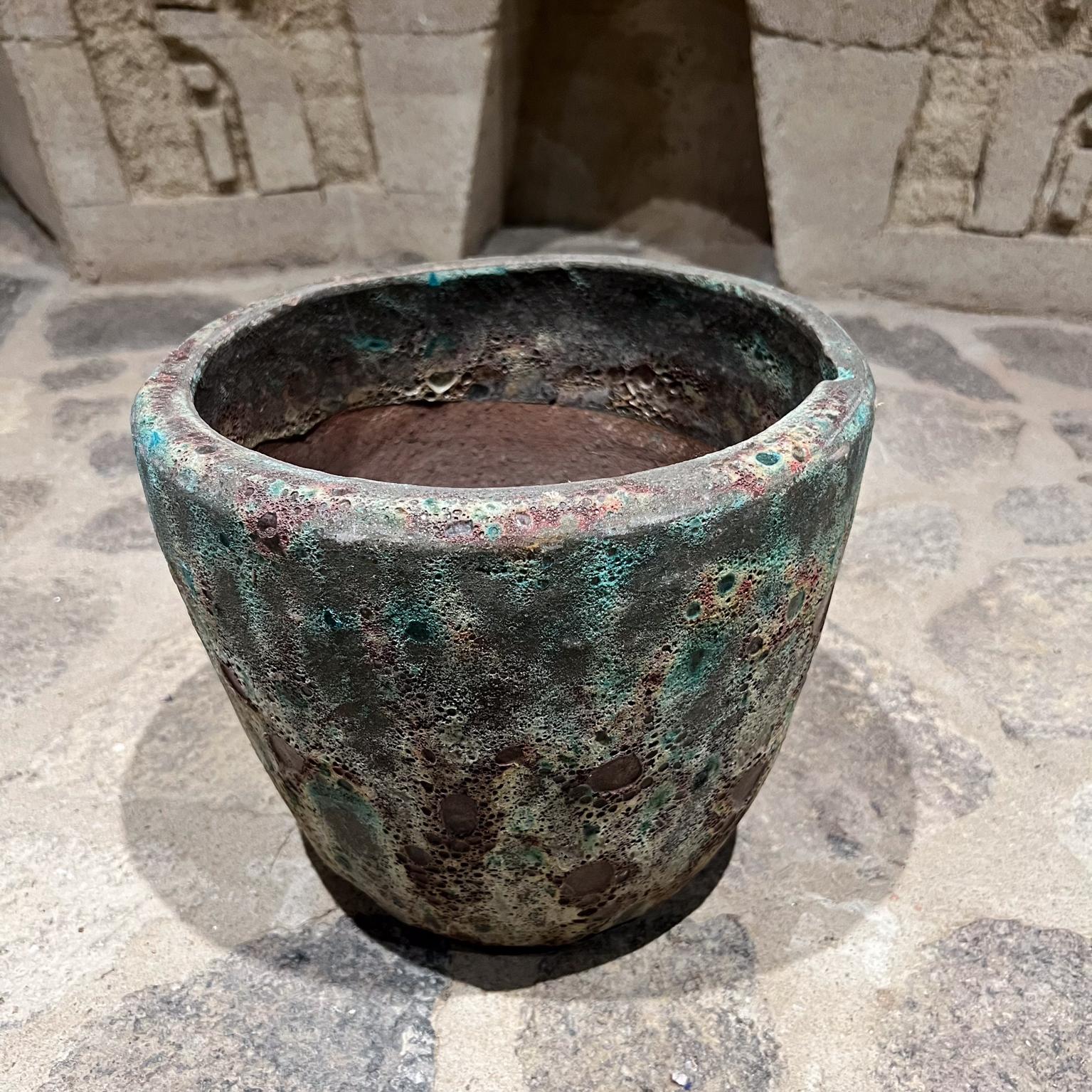 Mid-Century moderno Vaso in terracotta del 1960, smaltato in Greene & Greene Greene in vendita