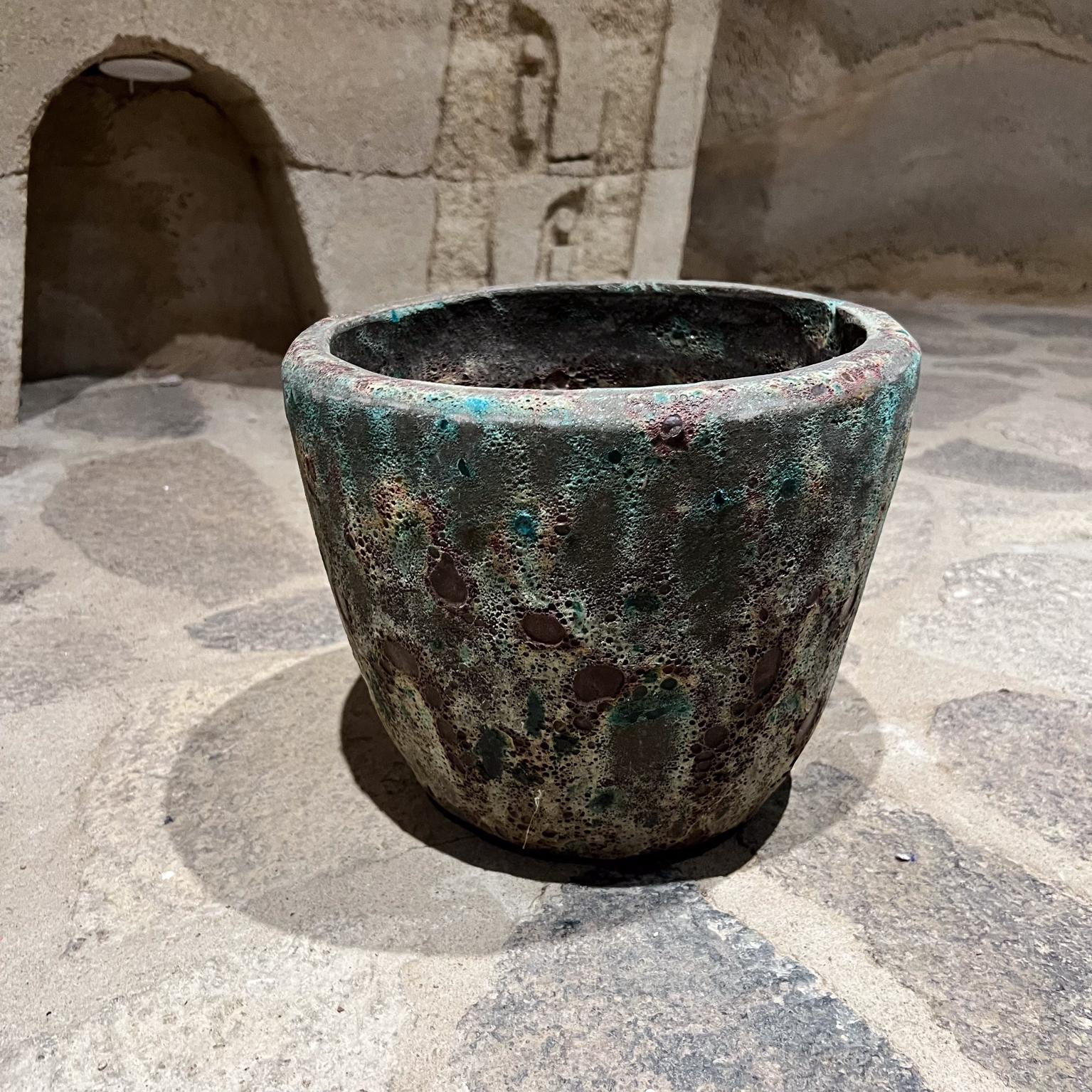 Americano Vaso in terracotta del 1960, smaltato in Greene & Greene Greene in vendita