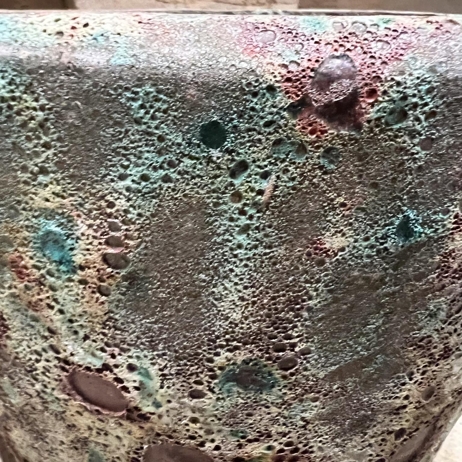Metà XX secolo Vaso in terracotta del 1960, smaltato in Greene & Greene Greene in vendita