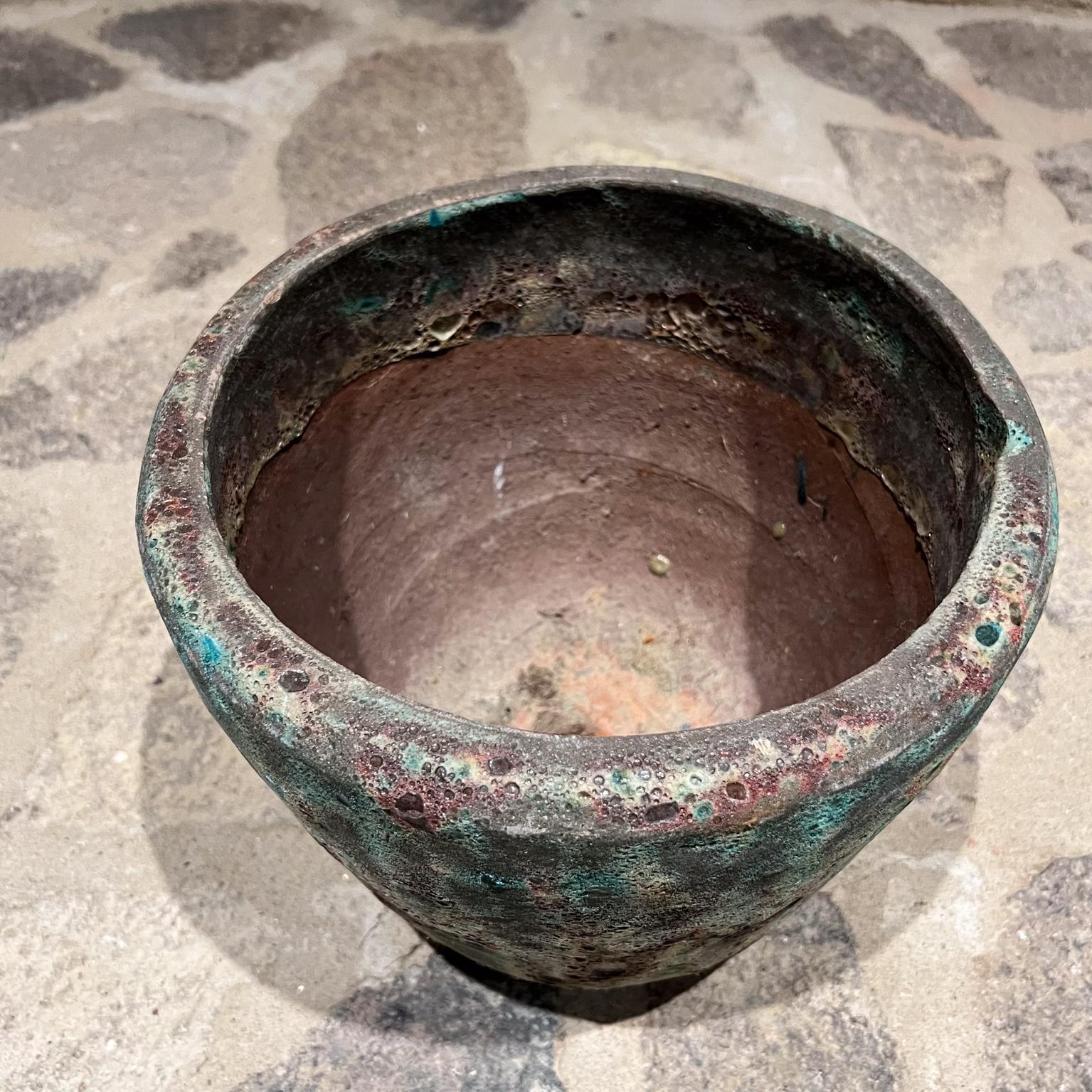 Terracotta Vaso in terracotta del 1960, smaltato in Greene & Greene Greene in vendita