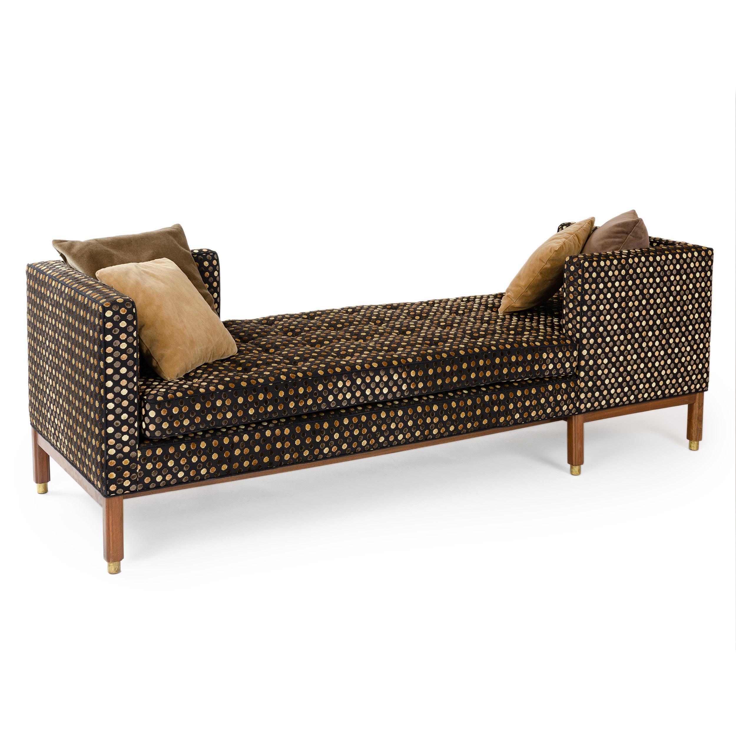 Mid-20th Century 1960s Tete a Tete Conversation Sofa by Edward Wormley for Dunbar