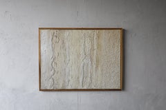 1960s Textured Mixed Media Painting