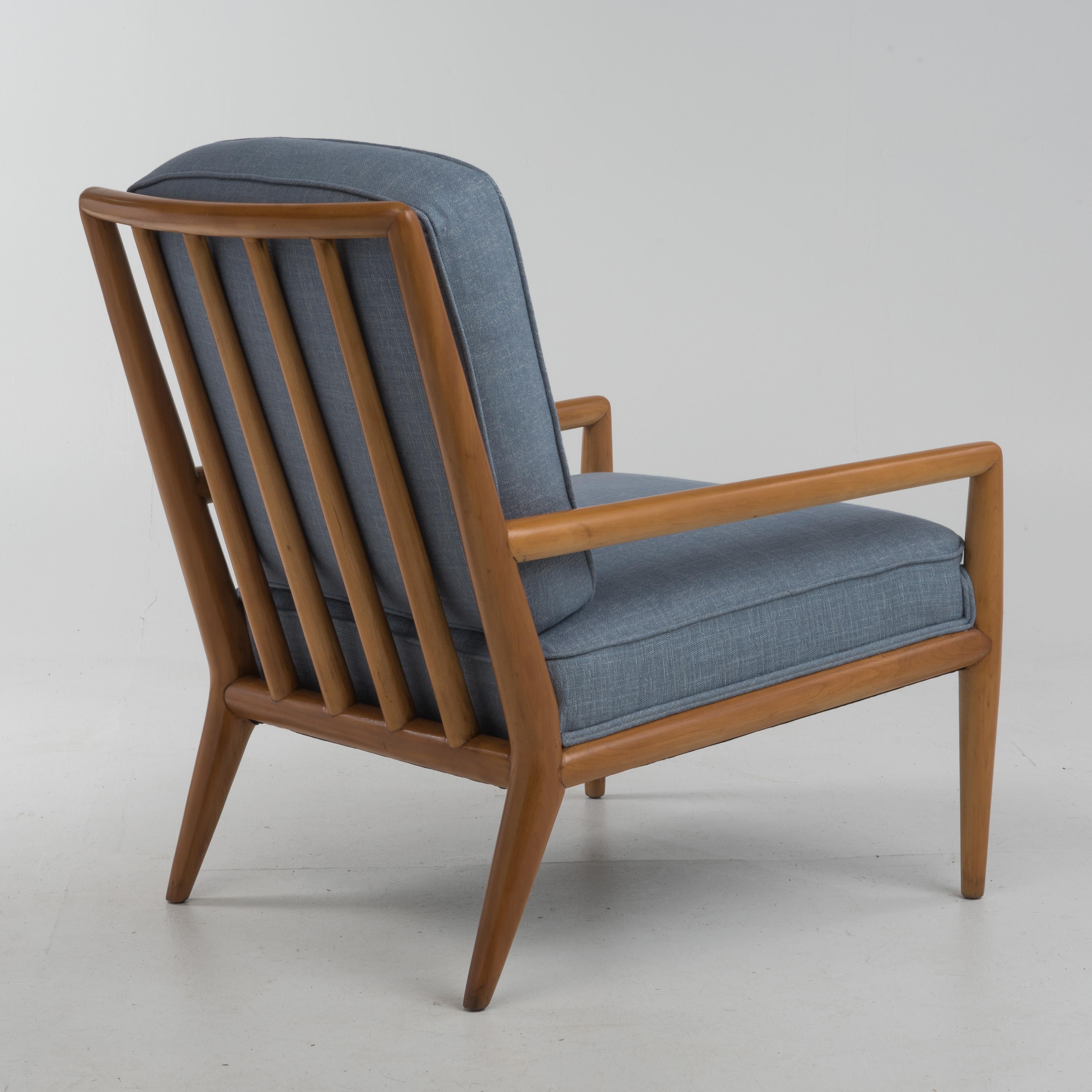 Mid-20th Century 1960s T.H. Robsjohn-Gibbings Widdicomb Lounge Chair