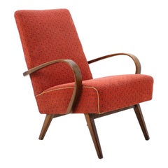 1960s Thon/Thonet Bentwood Lounge Chair