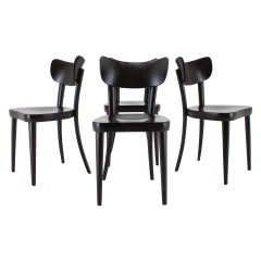 1960s Thon/Thonet Dining Chairs, Set of 4