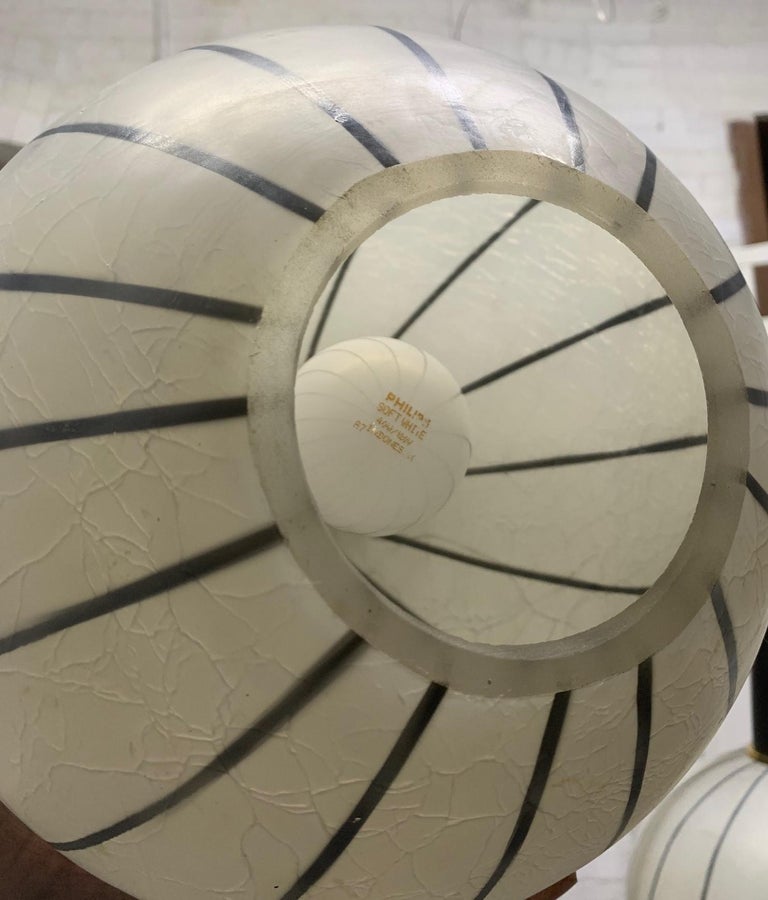 1960s ThreeGlobe Pendant Light Fixture For Sale at 1stDibs 1960s