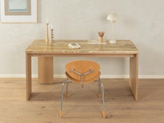 1960s three-legged Marble Desk