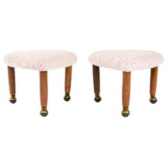 tabouret à trois pieds des années 1960 par Adrian Pearsall pour Craft Associates