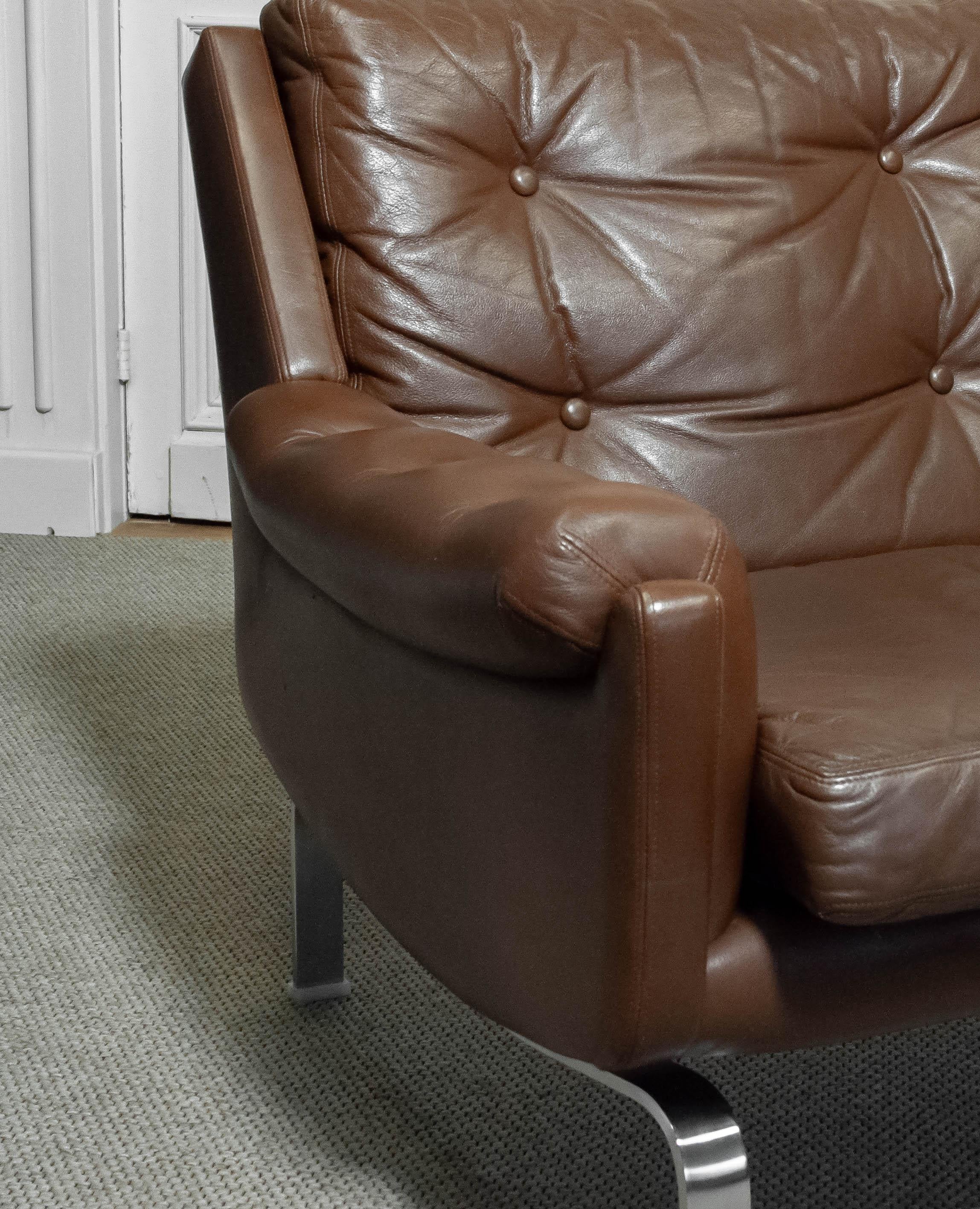 1960s three-seater sofa by OPE Möbler, Sweden For Sale 5