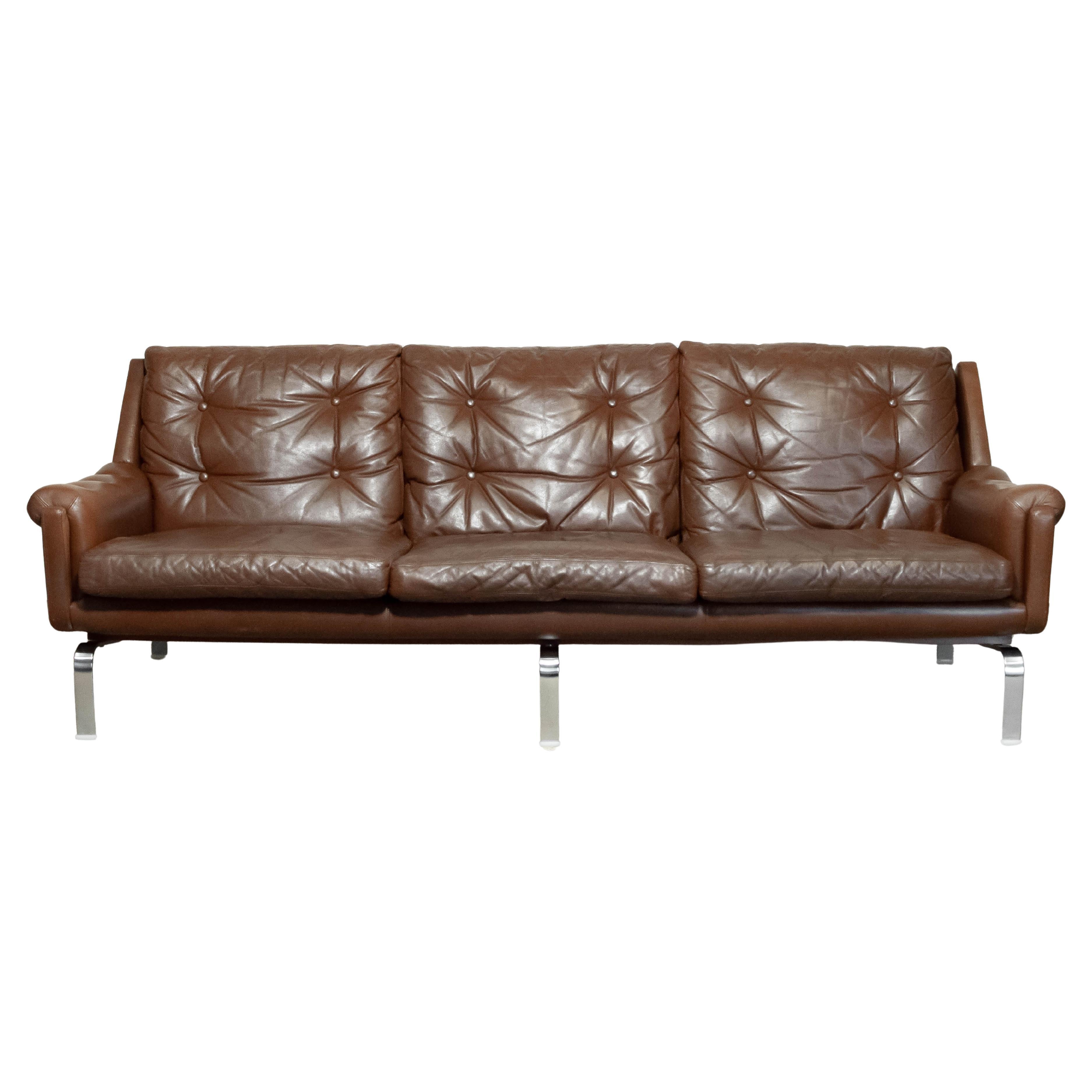 Dreisitziges Sofa von OPE Möbler, Schweden, 1960er Jahre