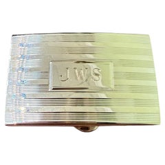 1960's Tiffany & Co. Belt Buckle 14k Yellow Gold