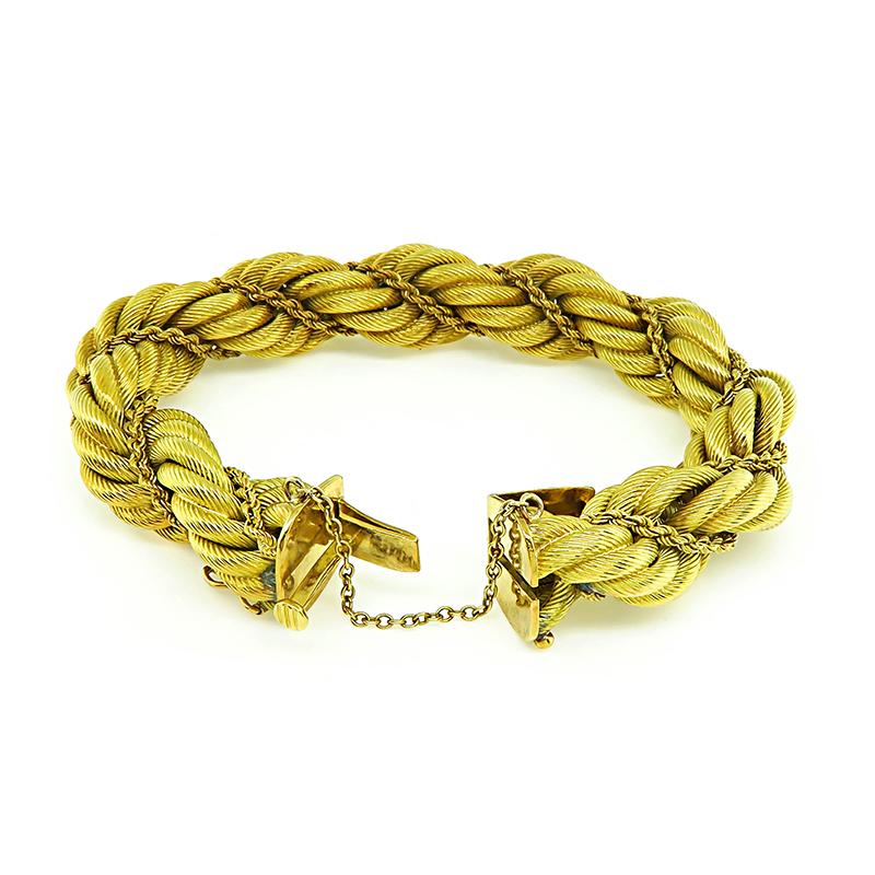 tiffany cord bracelet
