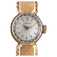 1960's Tiffany & Co. Ladies Vintage Dress Bracelet Watch - 14K Gold