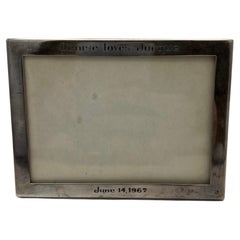 1960’s Tiffany & Co. Sterling Silver Small Picture Frame 