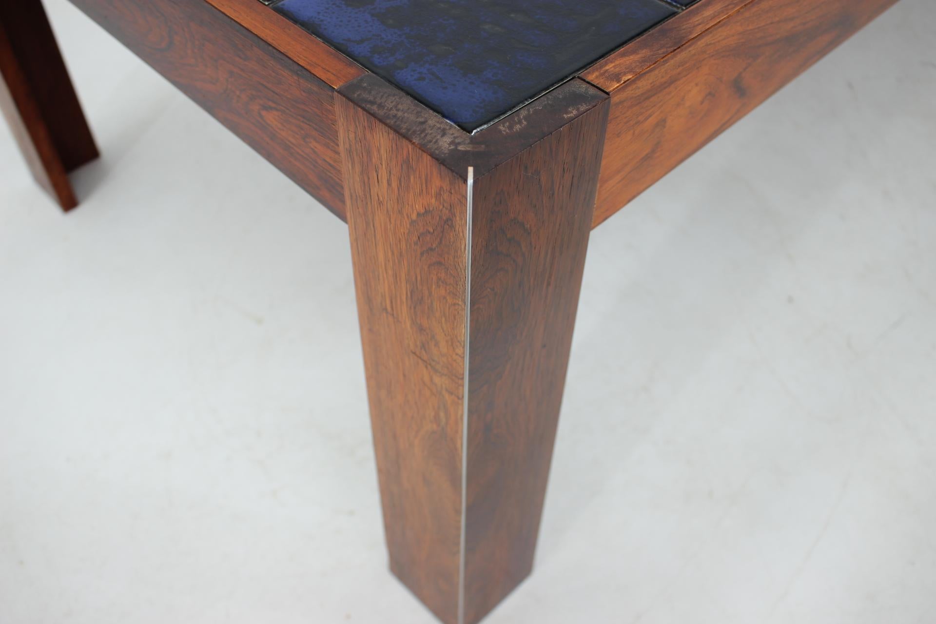 1960s Tile Coffee Table by Mobelintarsia, Denmark For Sale 2