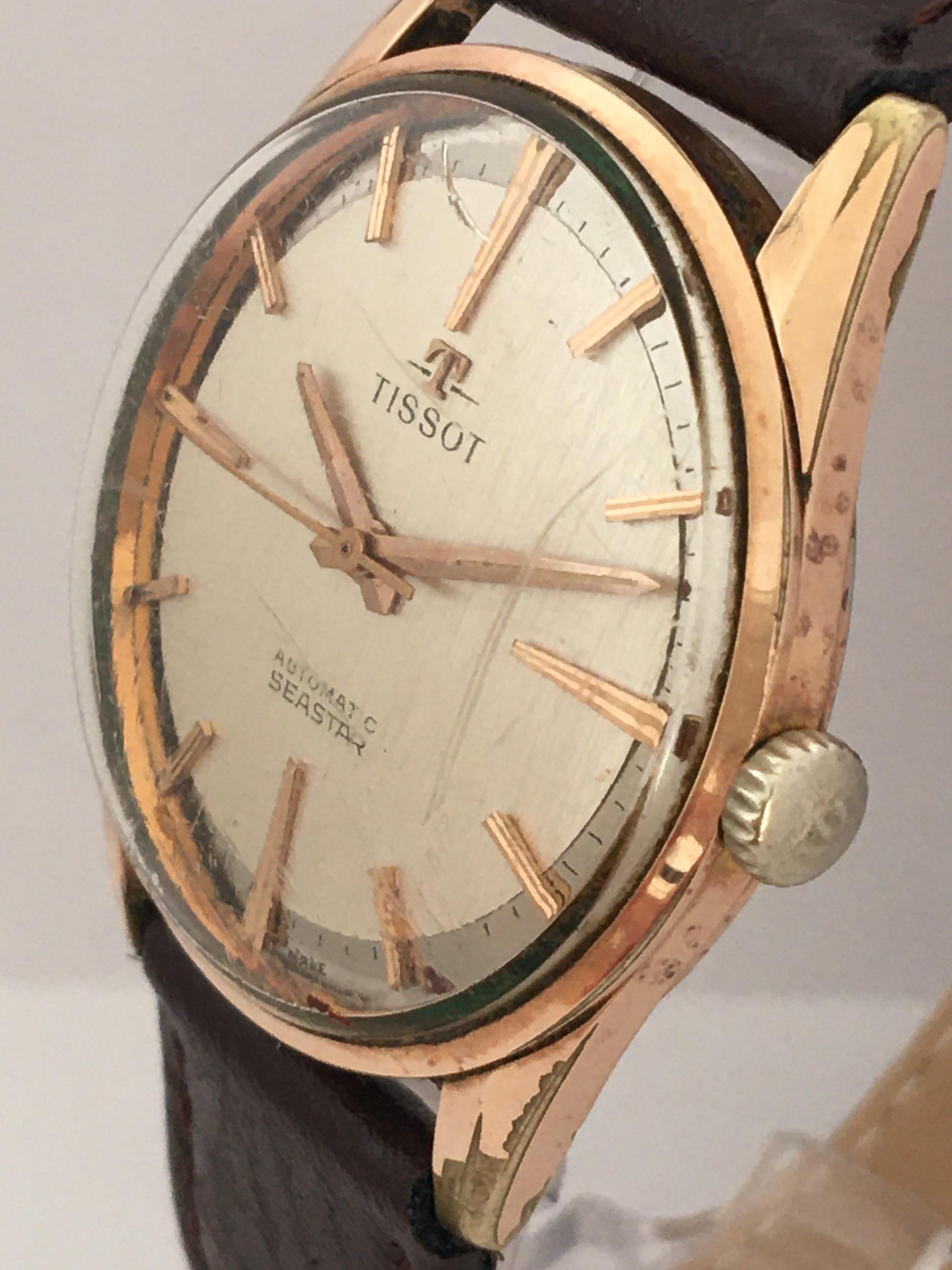 tissot seastar automatic vintage