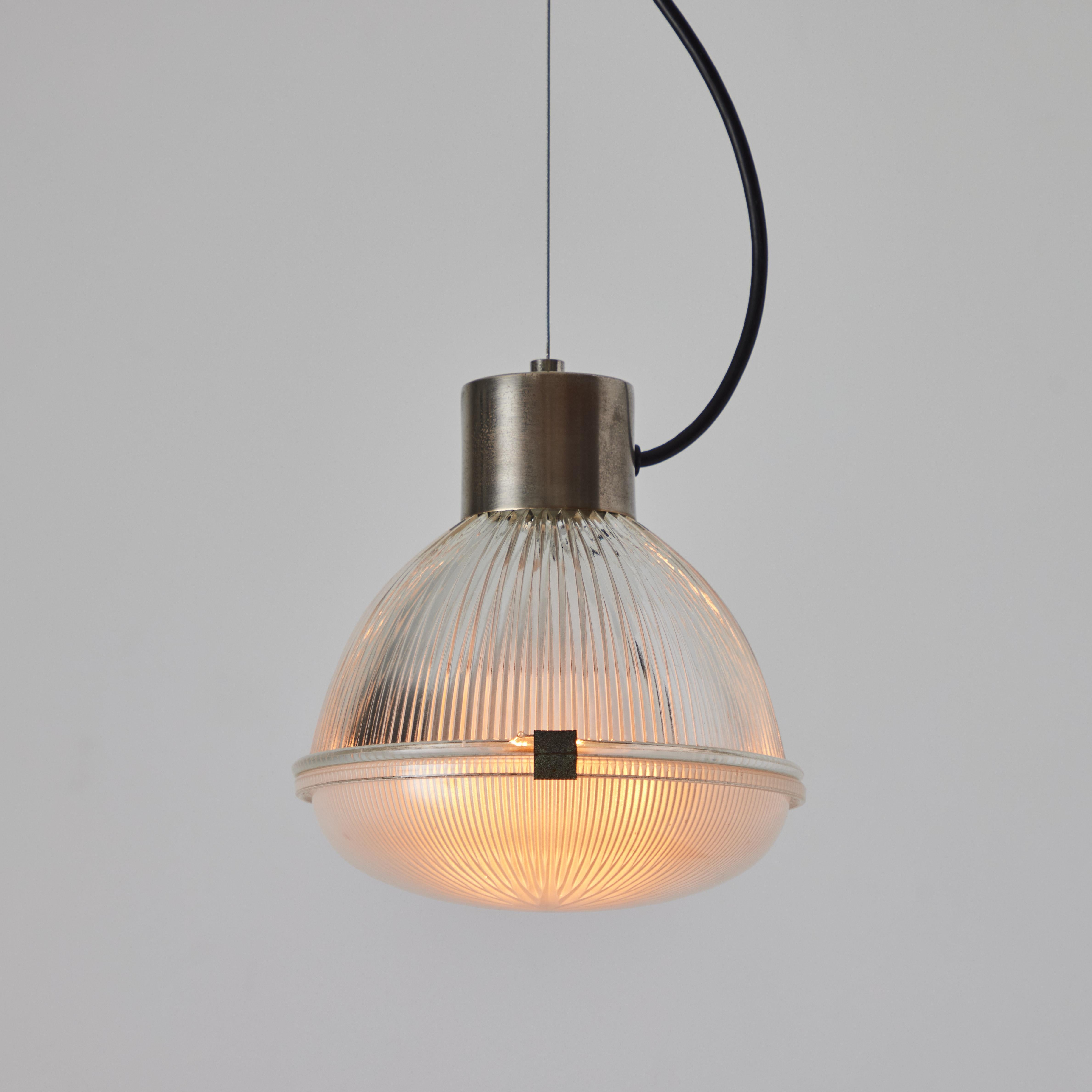 Mid-Century Modern 1960s Tito Agnoli Model #4409 Suspension Lamp for O-Luce For Sale