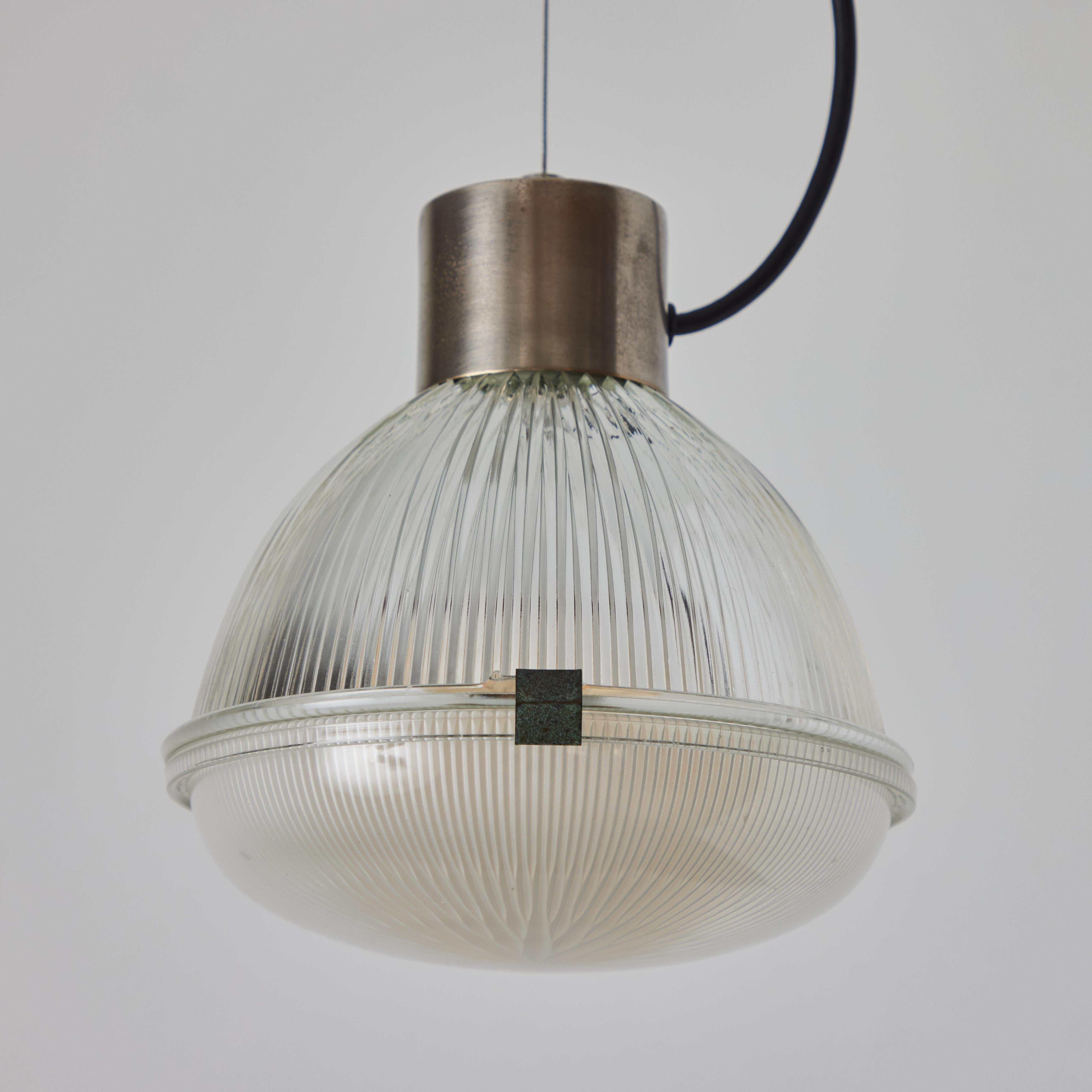 Peint Lampe à suspension Tito Agnoli modèle #4409 pour O-Luce, années 1960 en vente