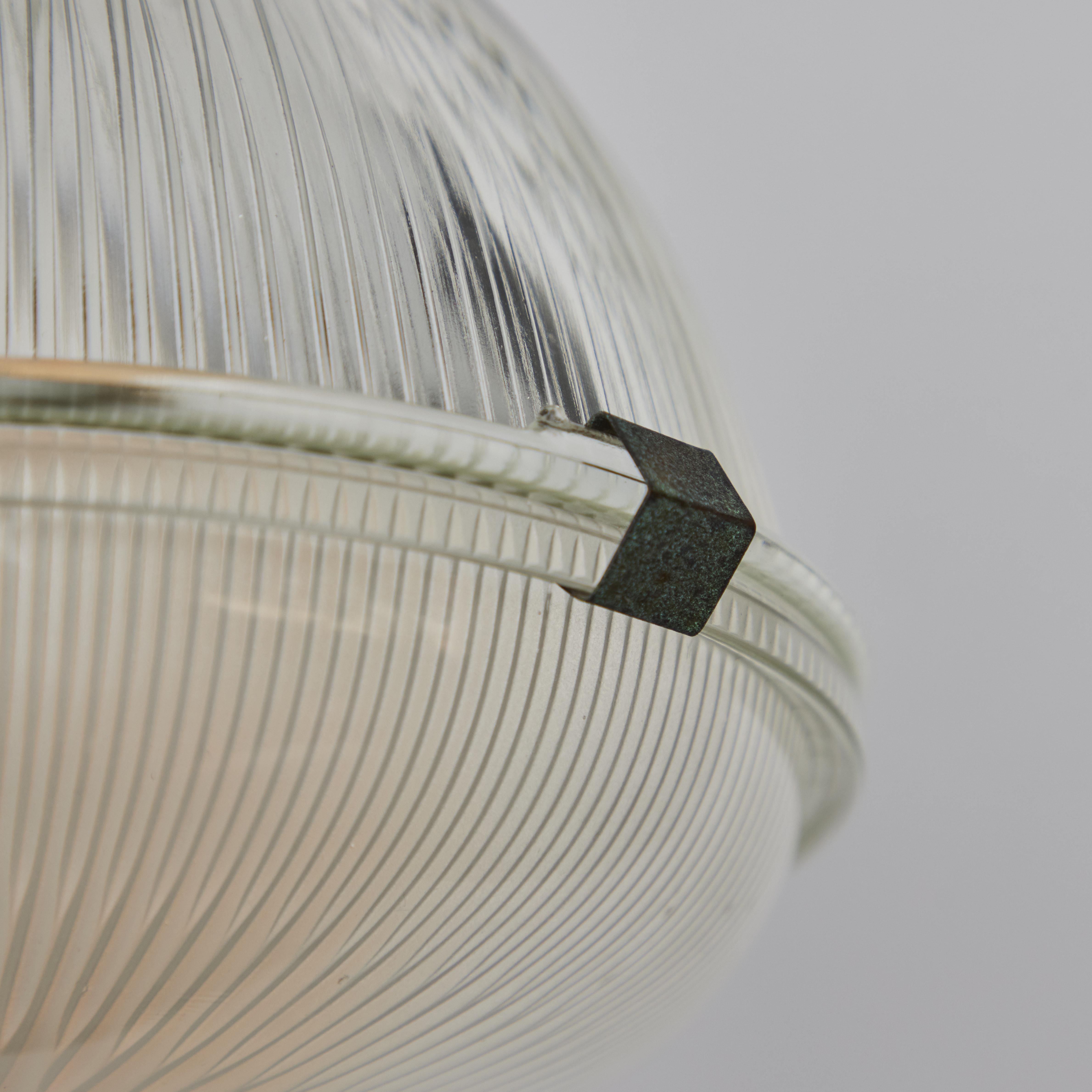 Metallo Lampada a sospensione Tito Agnoli Model #4409 degli anni '60 per O-Luce in vendita