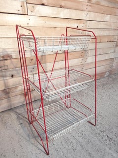 1960s Tomado Wire Kitchen Storage Rack / Organizer
